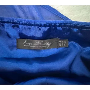 Ever-Pretty Cobalt Blue High-Low Chiffon Evening Gown, US 8 thumbnail 4
