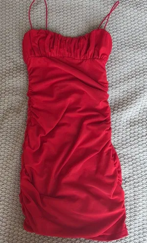Princess Polly Red Mini Dress  thumbnail 1