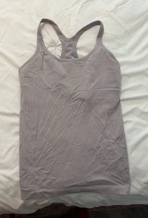 NWOT Lululemon Ebb to Street Tank Top Size 10 Light Purple thumbnail 1