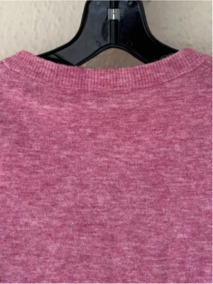 Aritzia Wilfred Santorini Cardigan XS Womens Cashmere Wool Cropped Sweater Soft thumbnail 4
