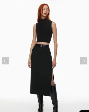 Babaton Aritzia Sculpt Knit Top thumbnail 2