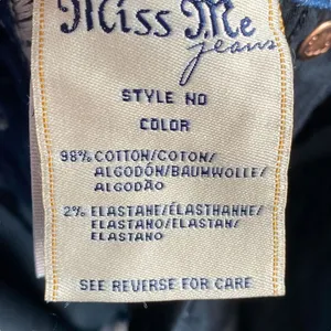 Miss Me Jeans Womens‎ Size 26 skinny cut Denim Embroidered Flower Pockets thumbnail 10