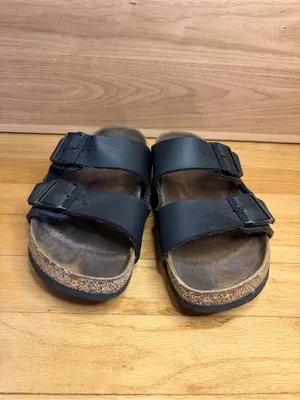 Birkenstock Arizona Birko-Flor Sandals in Black - Size 40 thumbnail 3