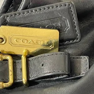 Coach 15958 Madison Black Leather Large Convertible Shoulder Bag. thumbnail 9