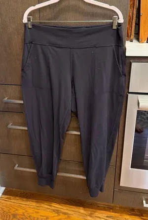 Lululemon align black joggers size 14 thumbnail 1