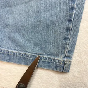 VTG Sonoma Carpenter Jean 12 Petite Cropped Denim Utility Pockets Light Wash 90s thumbnail 6