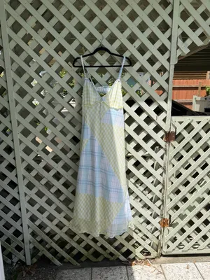American eagle gingham maxi dress thumbnail 3
