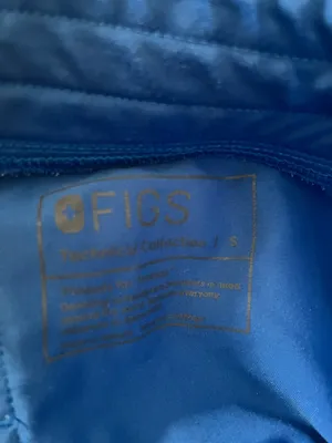 Figs Scrub Jogger Pants Womens Small Blue Medical Nursing Uniform Comfort thumbnail 7