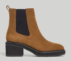 Madewell The Carina Platform Chelsea Boot‎ Size 6.5 thumbnail 1