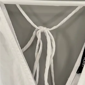 Zara Elegant White Maxi Dress thumbnail 4