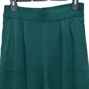 Women's Large 2-Piece Knit Set‎ Warm High-Collar Sweater & Barrel Leg Pants thumbnail 6