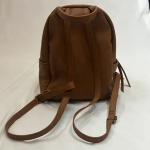 Mossimo brown leather backpack purse thumbnail 6