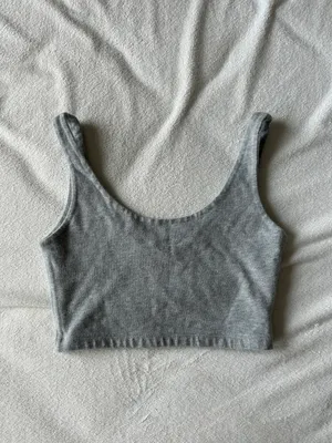 Brandy Melville Lydia Grey Top thumbnail 1