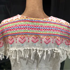 Amanda Uprichard Embroidered Top – Size L – Artisan Boho thumbnail 7