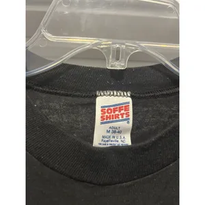 Soffe Vintage Military Marines Black 80’s Single Stitch Boyfriend Is A Marine Made USA thumbnail 2