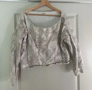 Hollister Camo Sweatshirt Off-The-Shoulder thumbnail 1