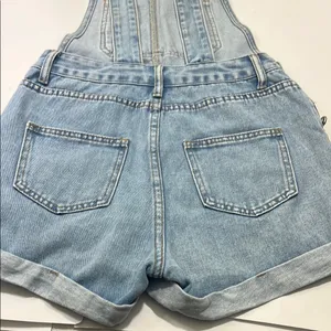 Light Blue Denim Overalls Size XS thumbnail 10