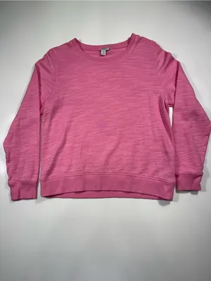 J. Crew Pink Crewneck Sweatshirt thumbnail 2