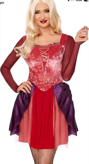 Hocus Pocus halloween costume dress Sarah Sanderson cosplay witch spirit disney thumbnail 1