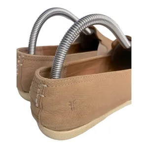 Frye Womens Size 8 M Lisa Slip On Leather Sneakers Tan Casual Flats thumbnail 6