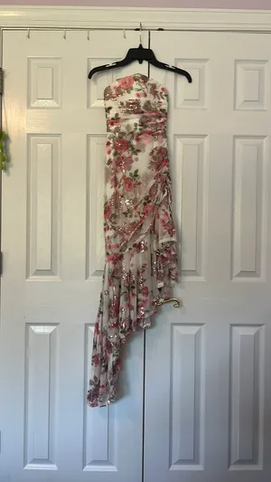 Dillards Floral Formal Dress thumbnail 5