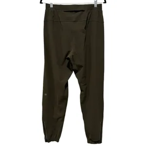 Lululemon Surge Jogger Pants Mens M Green Running Ankle Zip Performance LM5956S thumbnail 2
