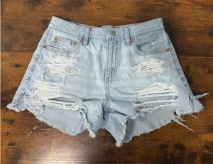 American Eagle Strigid Jean Shorts thumbnail 1