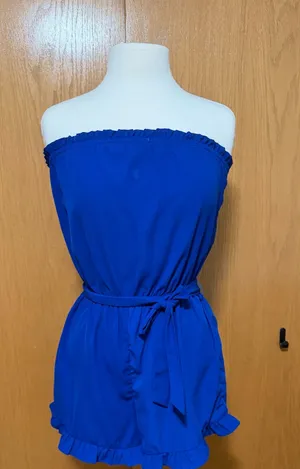 Blue romper Size M thumbnail 1