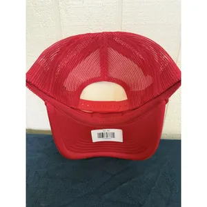 Mamas Boy Trucker Hat Red White Adjustable Snapback thumbnail 2