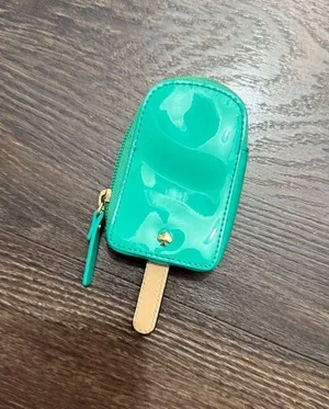 Kate Spade Turquoise Vibrant Popsicle Coin Purse Rare Hard to Find thumbnail 1