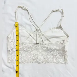 Gilly Hicks by Hollister Strappy Back Longline Bralette - White - S thumbnail 6