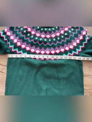 J crew Fair Isle turtleneck sweater size small‎ NWT thumbnail 4