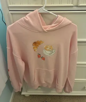 Hollister Pink Sweatshirt Size XS thumbnail 1