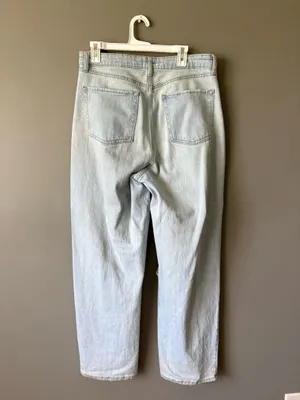 Wild Fable Baggy High-Rise Jeans Distressed thumbnail 2
