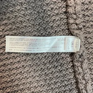 Free People‎ Beach Hailee Sweater Jumper Overalls Large Taupe FP Knit Pockets L thumbnail 12