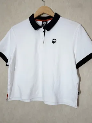 REI Co-op + Outdoor Afro Women’s Polo Shirt Shortsleeve in White M thumbnail 3