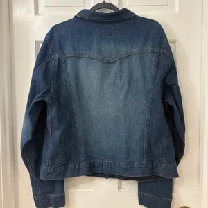 Disneyland Denim‎ Jacket Women XXL Trucker Mickey Mouse Buttons Disney Retro thumbnail 2