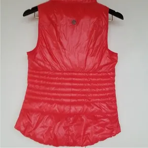 Like New‎ Lululemon Fluffin Awesome Down Puffer Vest in Alarming Red 4 thumbnail 10