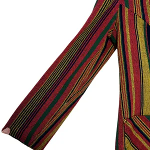 VTG 70s Pandora Costume Maker Striped Knit Long Sleeve Top Disco Retro Medium thumbnail 8
