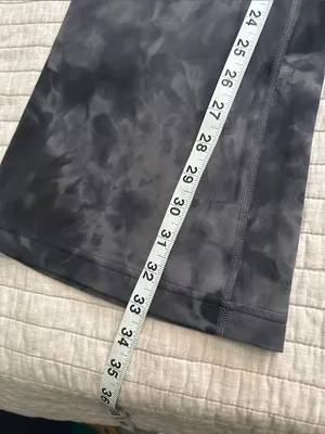 Lululemon Groove Super-High-Rise Flared Nulu Diamond Dye Pitch Grey Graphite 8 thumbnail 7