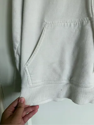 Brandy Melville Cream Pullover Hoodie thumbnail 4
