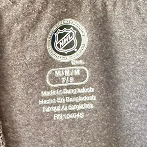 NHL Chicago Blackhawks Gray Flare Leg Sweatpants - Size: Medium thumbnail 2