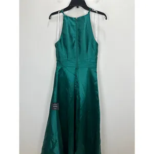 Lulus Broadway Show Emerald Green High-Low Gown Formal Glam Party Small NWT thumbnail 11