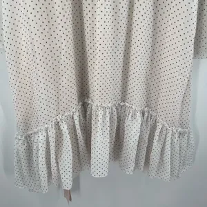 HAH Hot As Hell Dress Size Extra Small Polka Dot Swiss Dots Ruffle Lace Mesh NWT thumbnail 15