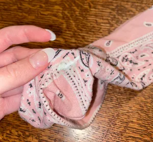 Pink Bandana Headband thumbnail 3