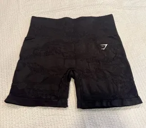 Gymshark black shorts women Small thumbnail 1