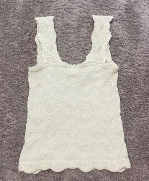 Free People Love Letter Cami Ivory thumbnail 2