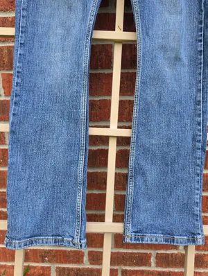 Wrangler Retro Slim boot cut denim blue jeans stretch size 7/9 thumbnail 3