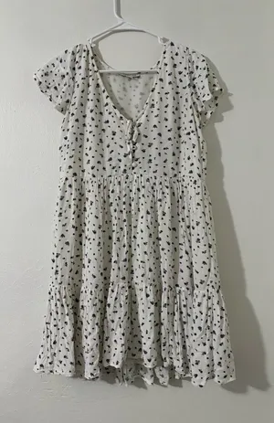 American Eagle Floral Babydoll Dress | Size: Small thumbnail 1