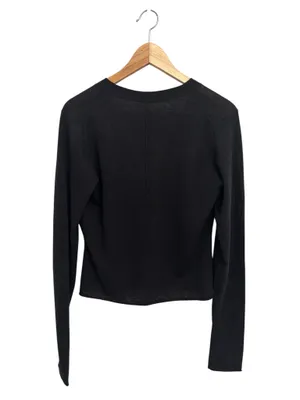 New Skims Featherweight Cashmere Cardigan Onyx Large New with tags thumbnail 6